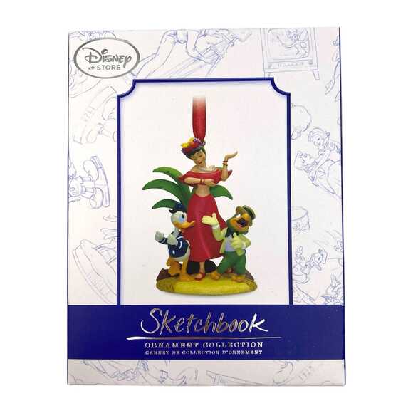 Disney Sketchbook Collection Saludos Amigos Donald Duck Ornament